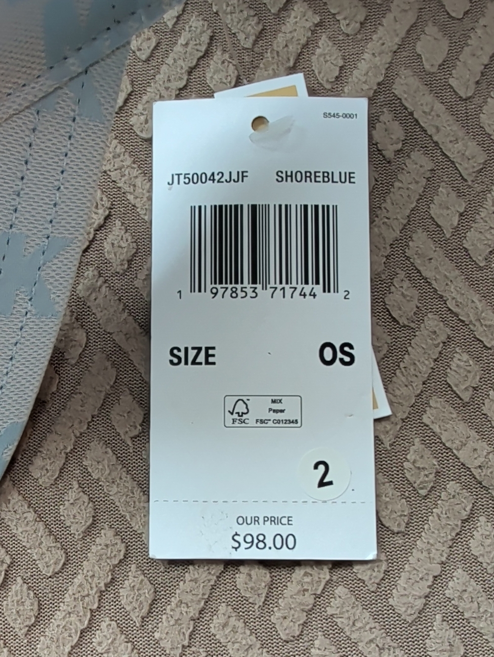 Michael Kors Logo Jacquard Visor NWT - Picture 4 of 5